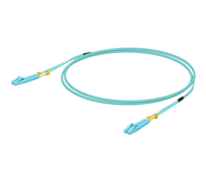 Ubiquiti UOC-0.5 | UniFi ODN OM3 Duplex LC-LC Fibre Patch Cable, 10G, 0.5m