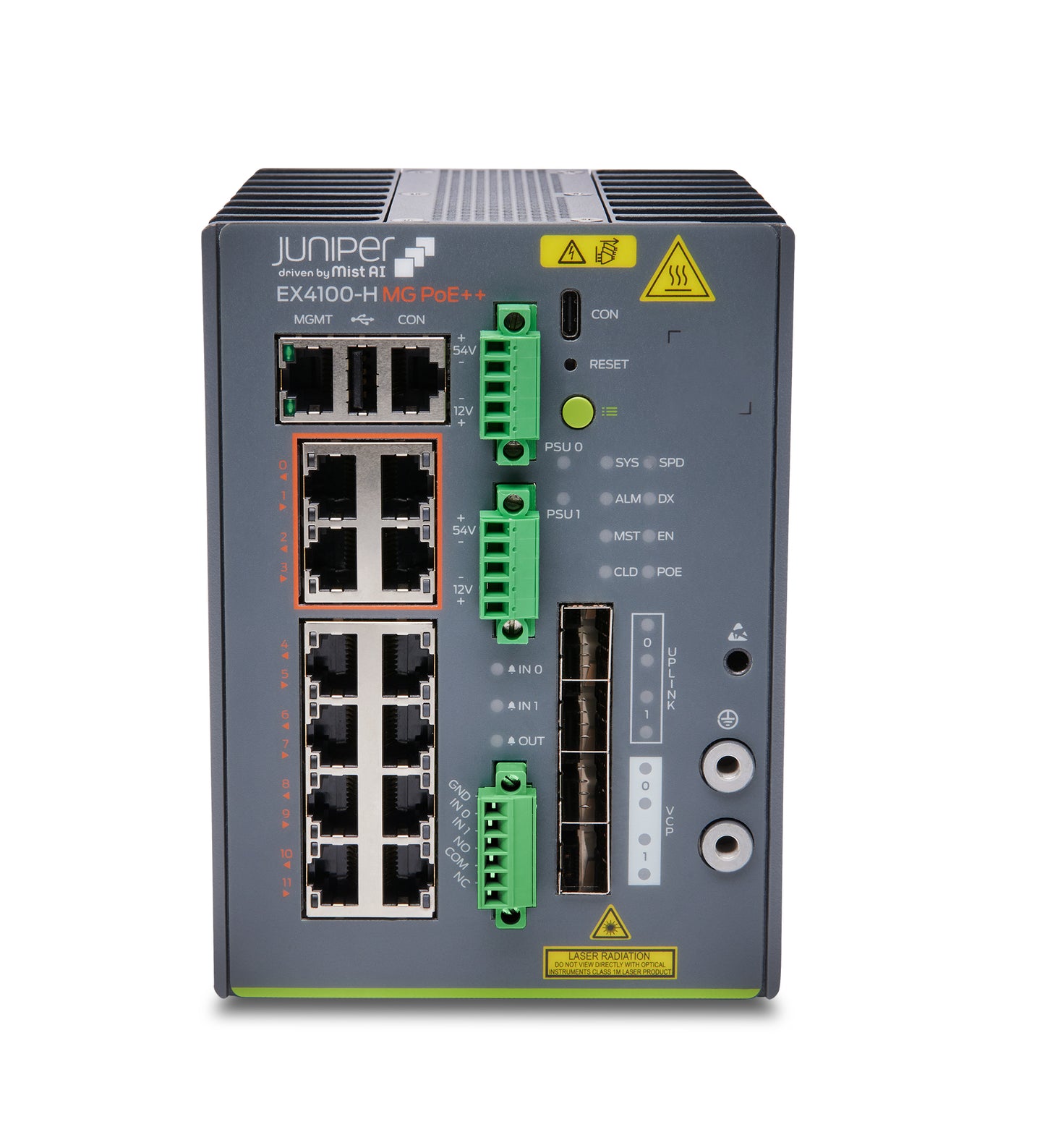 Juniper EX4100-H-12-WMK | EX4100 Series Switch, Wall Mount Kit for EX4100 H 12MP AC/DC Switches