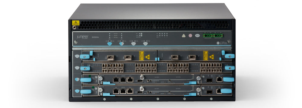 JUNIPER EX9204-BASE3C-AC-T | EX9204 TAA System Configuration with 4 Slot Chassis and Passive Midplane