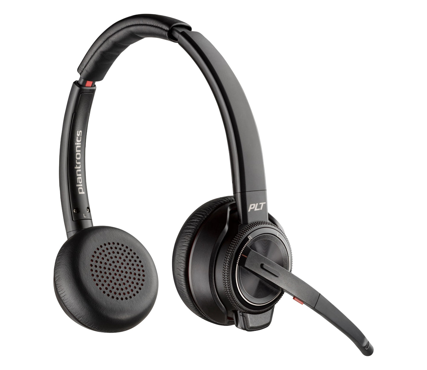 Poly 8D3H8AA | Savi 8220-M Office Stereo DECT Wireless Headset, Noise-Canceling