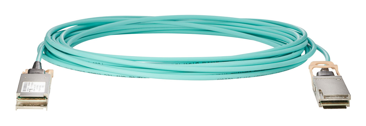 HPE 845410-B21 | 100Gb QSFP28 to QSFP28 AOC Cable, 7m for High-Speed Networks