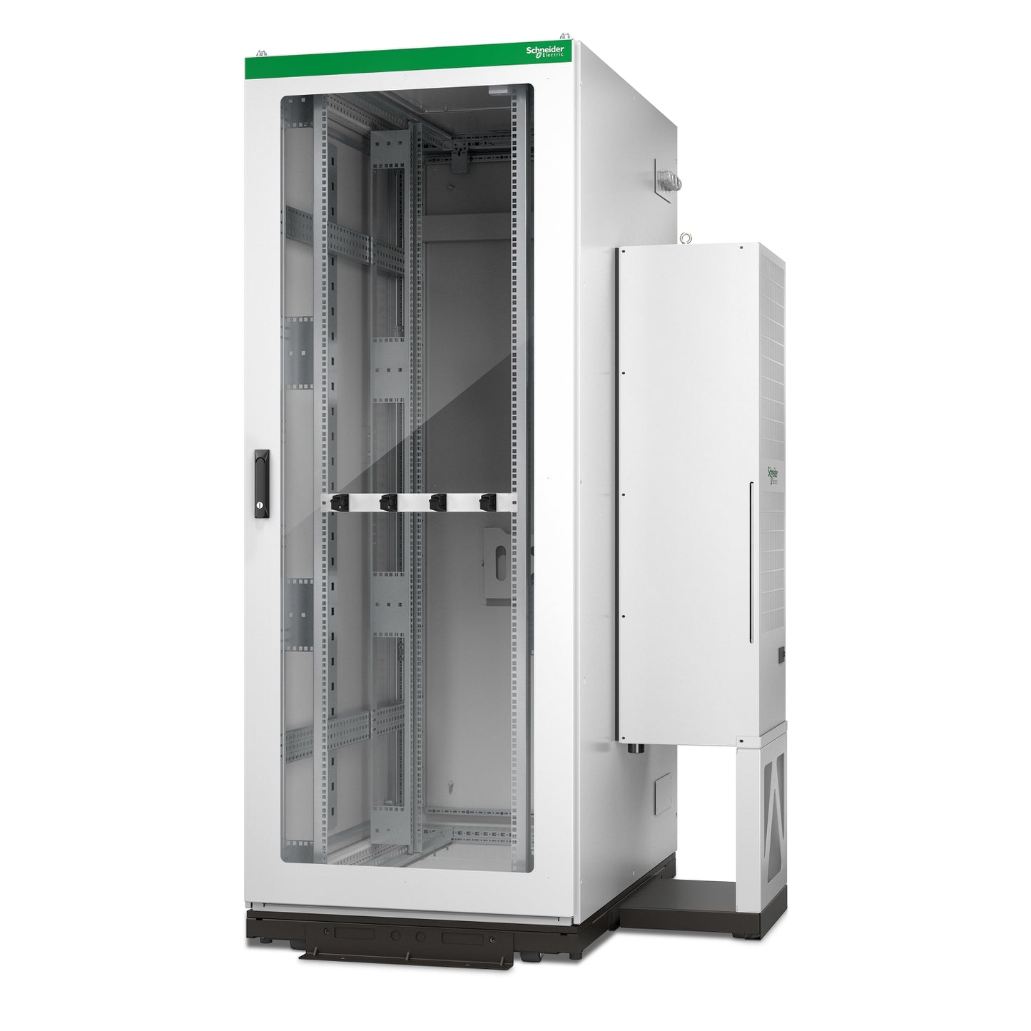 APC MDC42UR2KACI | EcoStruxure Micro Data Center 42U Rack, 2 kW Panel AC Cooling, 230V, 50/60 Hz, 2100H x 1130W x 1200D mm