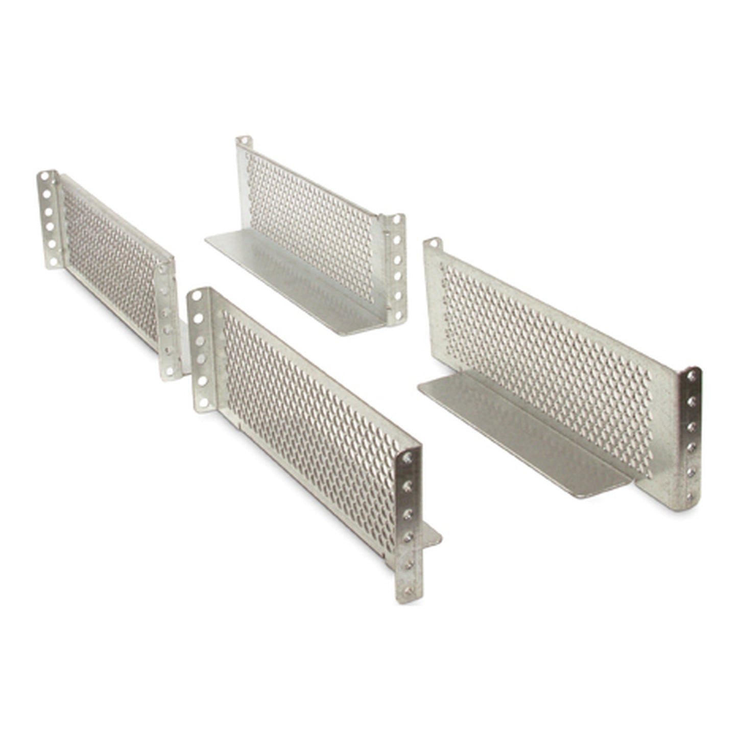 APC SRTRK3 silver perforated diamond mesh rack panels with reinforced edges