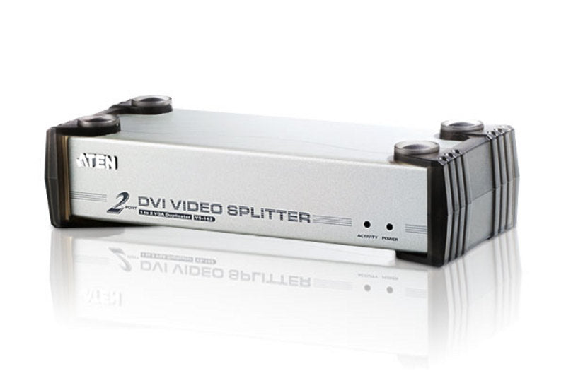 ATEN VS162-AT-U | VS162 DVI-I Video Splitter, 1 x In / 2 x Out + Audio, 1920x1200@60Hz