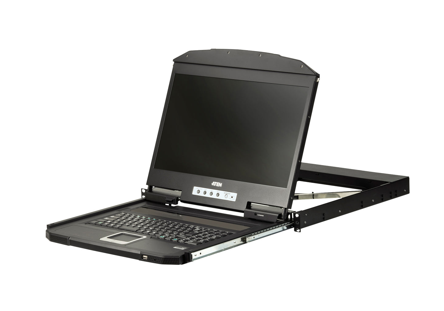 ATEN CL3100NX-ATA-AU | CL3100NX Short-Depth 1U LCD KVM Console, 18.5" 1366x768, VGA, USB
