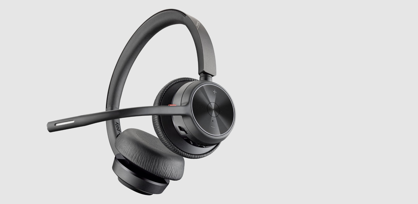 Poly 218475-02 | Voyager 4320 Wireless Headset, USB-A, BT700 Dongle