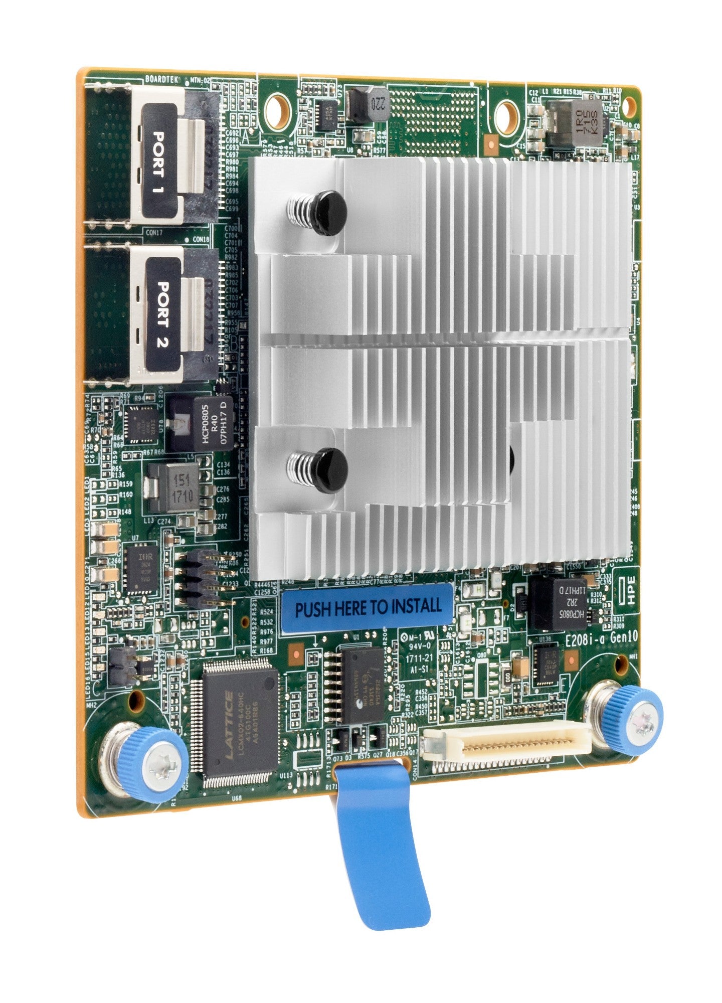 HPE 869079-B21 | Smart Array E208i-a SR Gen10 12G SAS Modular LH Controller, 8 Internal Lanes