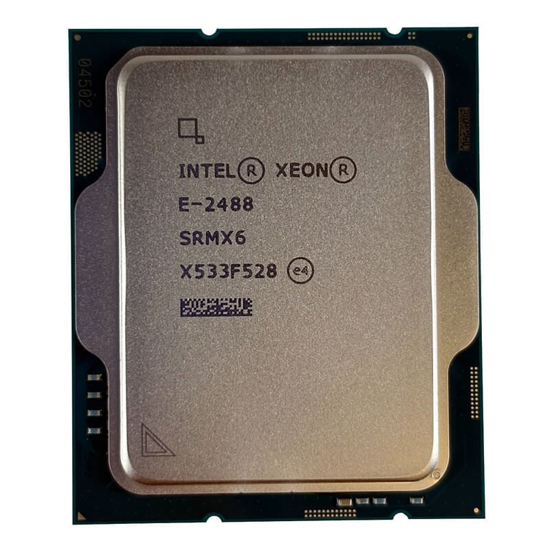 HPE P65218-B21 Xeon E-2488 server CPU with silver top and black edges