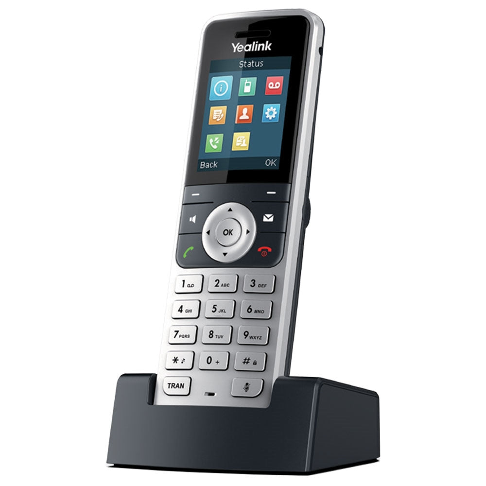 Yealink W53H | DECT Handset, Caller ID, Black/Silver, Professional Use