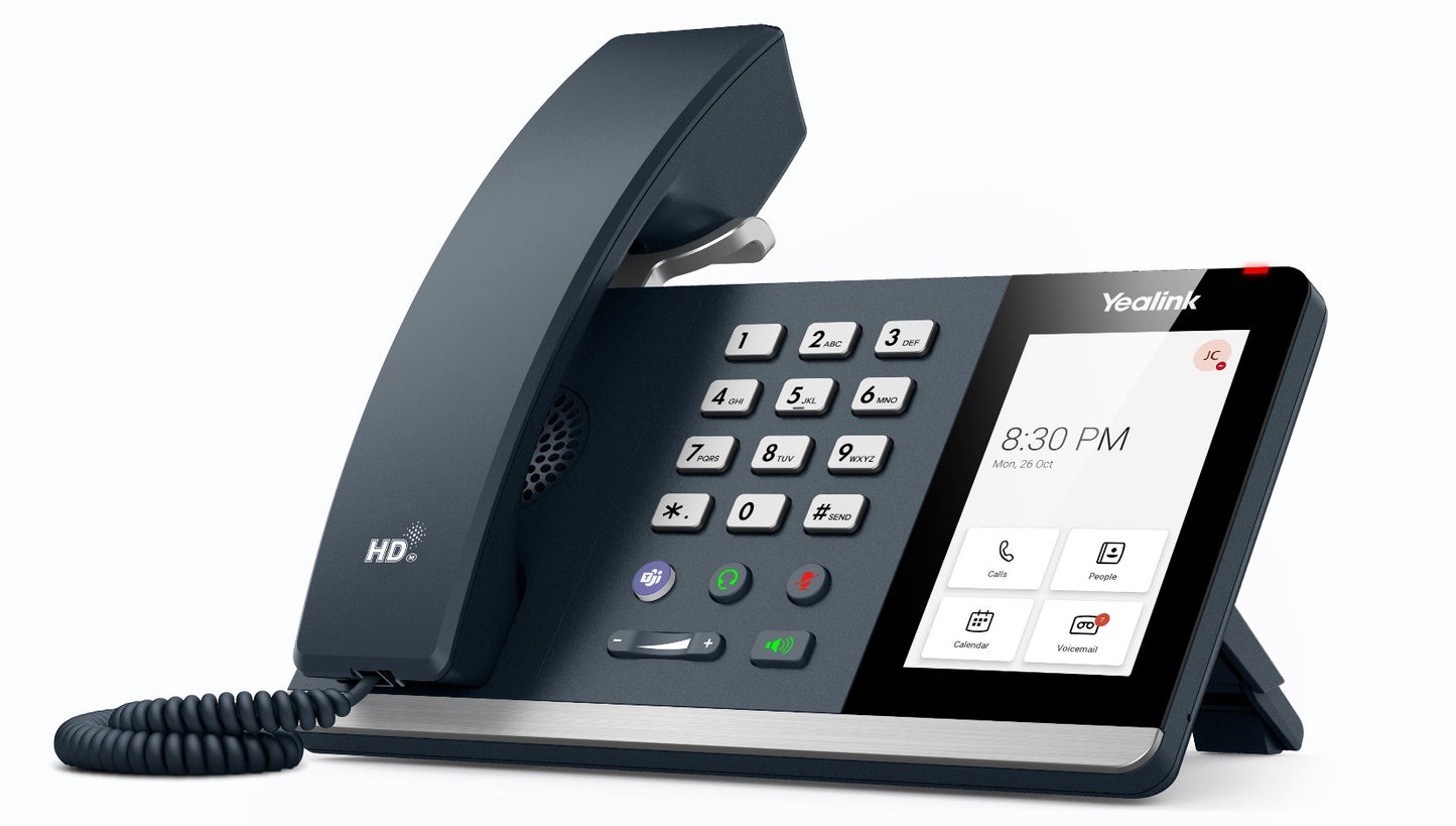 Yealink TEAMS-MP54-E2 | MP54 E2 Teams Android Deskphone, 4-inch Touch Screen, HD Audio