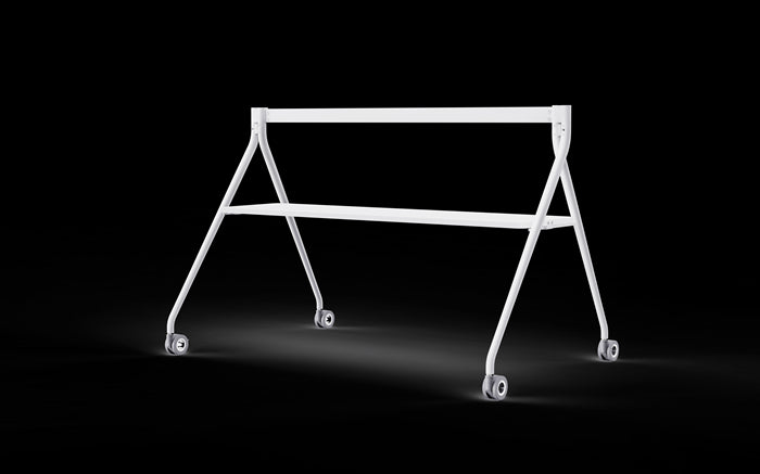 Yealink MB-FloorStand-860T-W | Floorstand for MeetingBoard 86", Wheeled, White