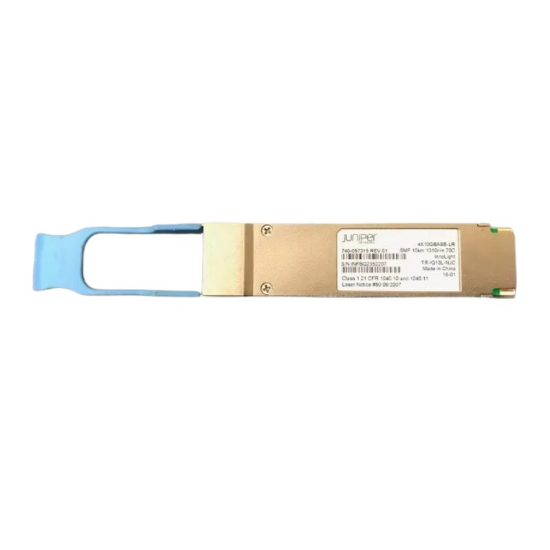 JNP-QSFP-4X10GE-LR-BCC | Juniper Compatible 40GB Single-Mode Breakout Transceiver - 10km (40GBASE-LR / 4x10GBASE-LR)