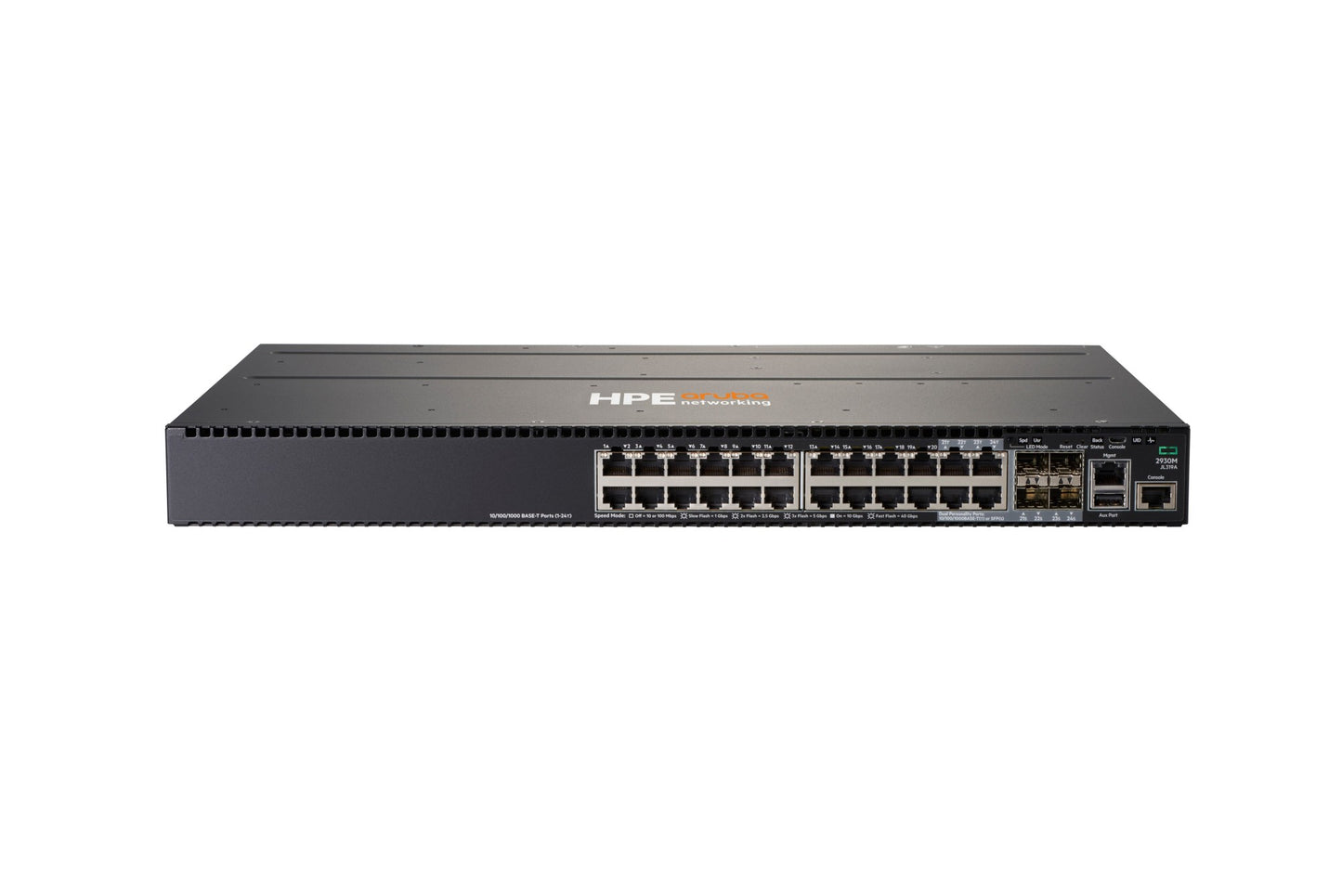 Aruba JL319A | 2930M 24G 1-slot L3 Switch, 24 Gigabit Ports, Expandable