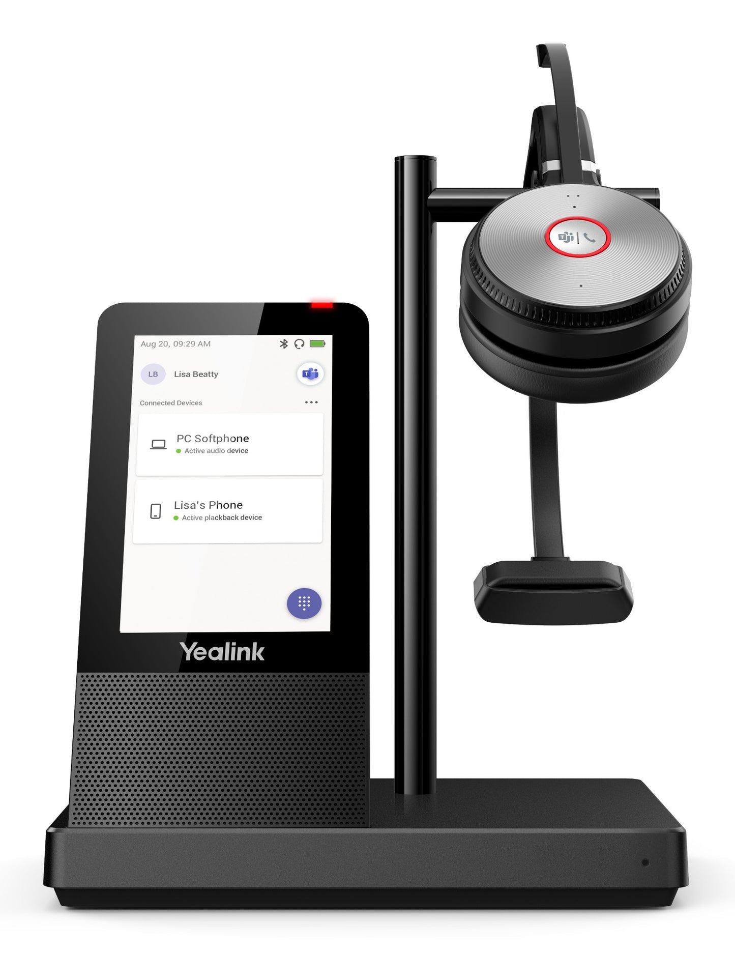 Yealink 1308002 | WH66 DECT Wireless Headset MONO TEAMS