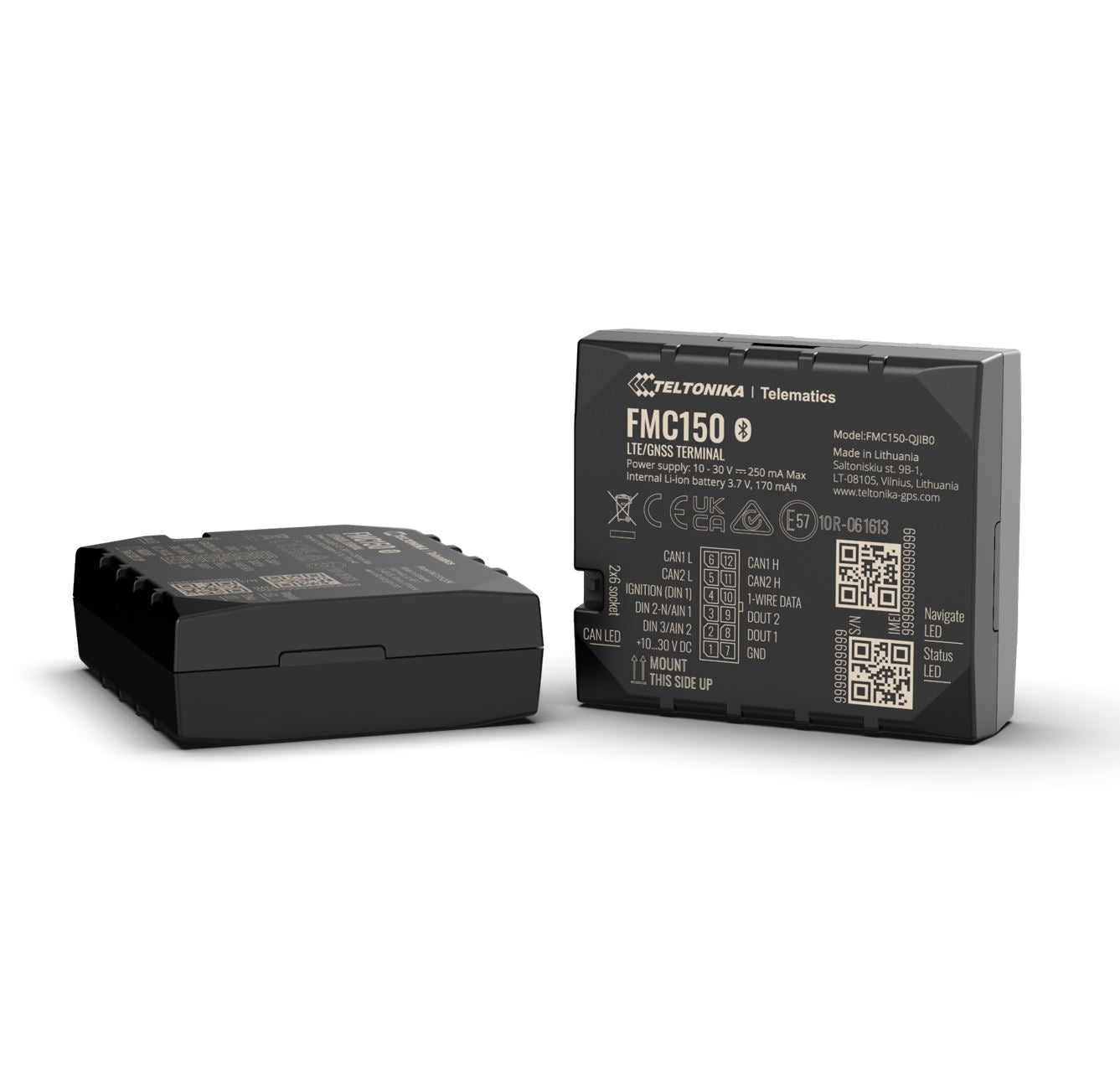 Teltonika FMC150UAXW01 | FMC150 4G LTE Cat 1 GPS Tracker with CAN Data Processor