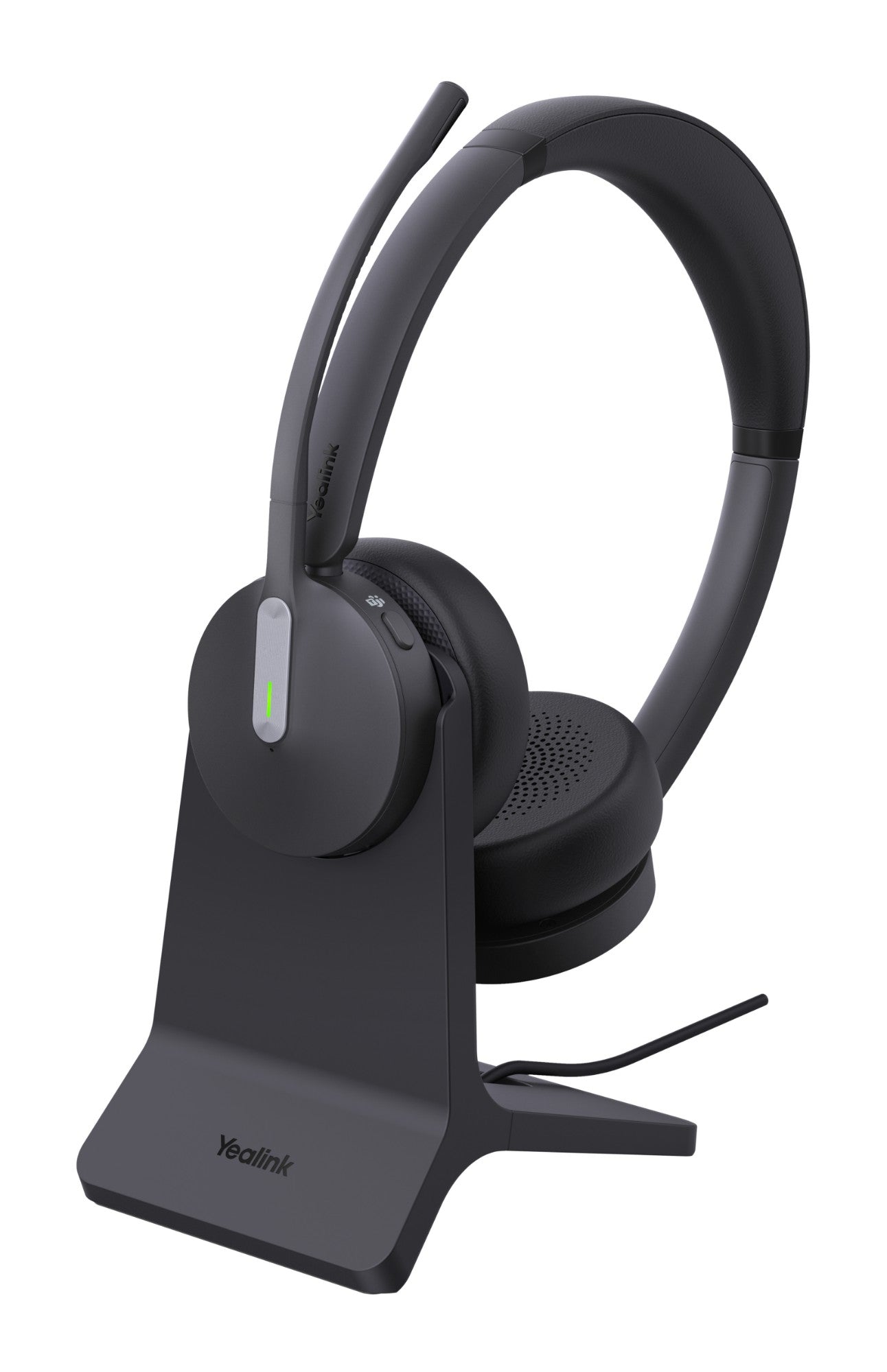 Yealink BH70-D-CH-TEAMS-A | Dual USB-A Headset with Stand, Teams Optimized, Noise-Cancelling