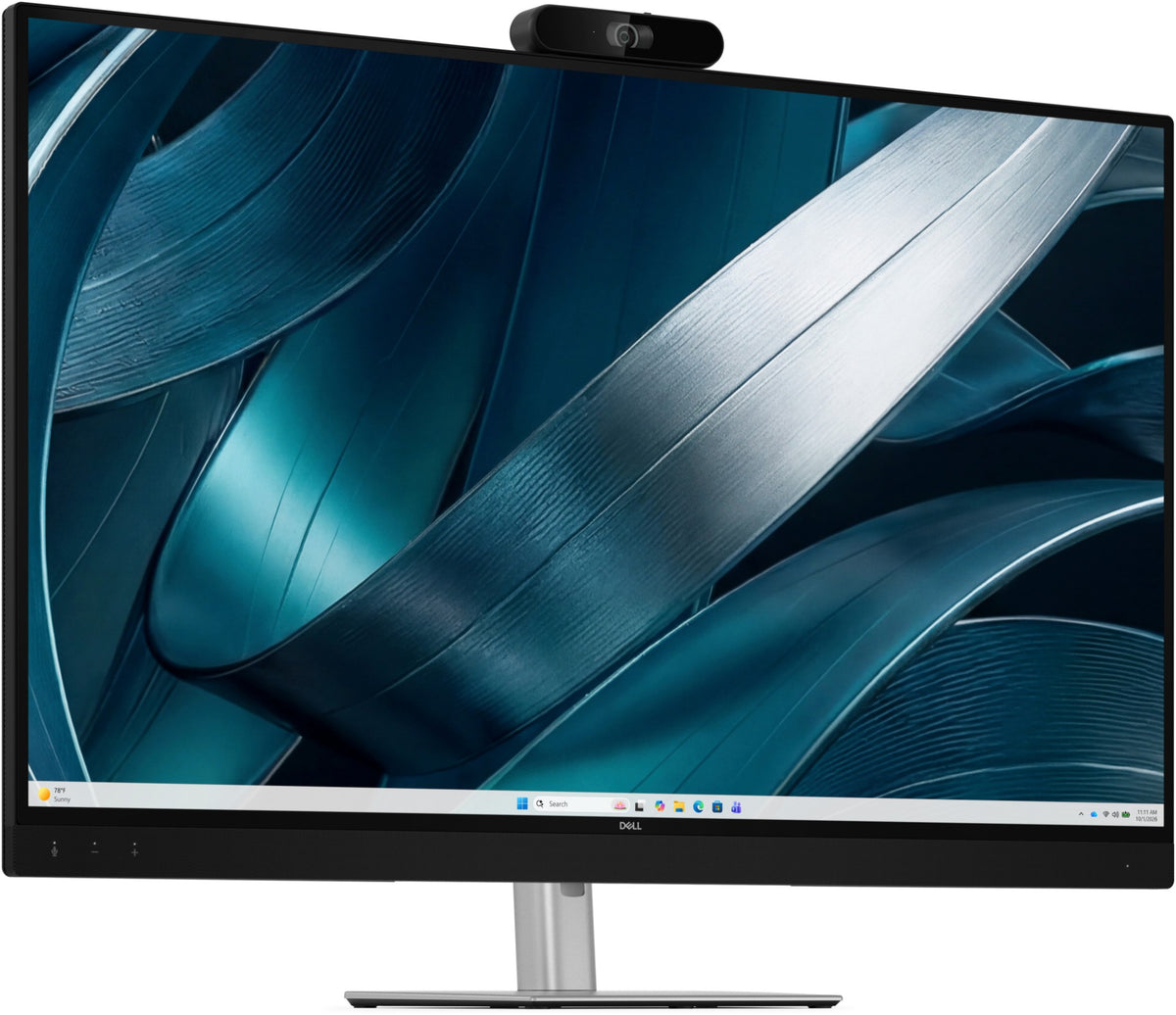 Dell P4326QEB | Pro P 43 4K Conferencing Monitor, Webcam, USB-C 100W PD