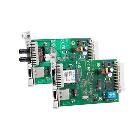 Moxa CSM-200-1218 10/100Baset(X) To 100Basefx Slide-In Module Media Converter, Single-Mode Sc Connector