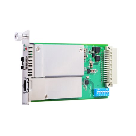 Moxa CSM-G200-1221/KC | In Media Converter, G200 Slide, CSM, 1GbE RJ45 to 100/1000BaseSFP