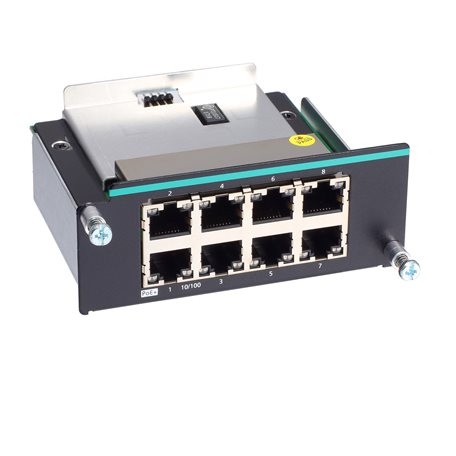 Moxa IM-6700A-8PoE Fast Ethernet Poe+ Module With 8 100Baset(X) Poe/Poe+ Ports (For Iks-6728A-8Poe Series Only)