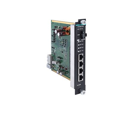 Moxa IM-G7000A-4PoE Gigabit Ethernet Poe+ Interface Module With 4 10/100/1000Baset(X) Ports, -10 To 60C Operating Temperature