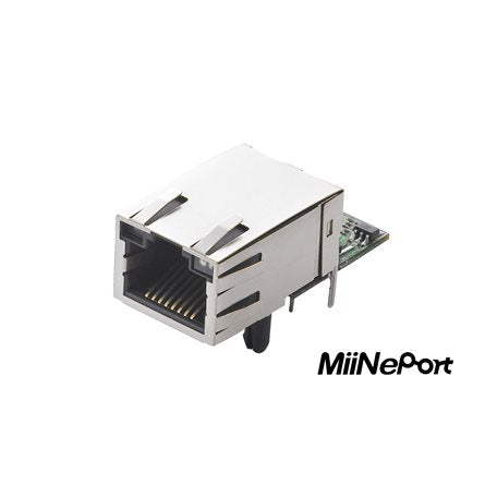 Moxa MiiNePort E1-H | Embedded Device Server for TTL Devices, 10/100M, RJ45, 50 bps to 921.6K Baudrate, 0-55°C, Drop-in Module
