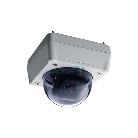 Moxa VPort P16-1MP-M12-CAM36 | EN50155 Rugged Fixed-Dome IP Camera, HD Image, PoE, M12 Connector, 3.6mm Lens, -25 to 55°C Operating Temp