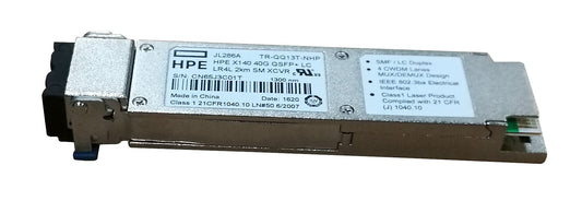 HPE JL286A | X140 40G QSFP+ LC LR4L 2km SM Transceiver Module