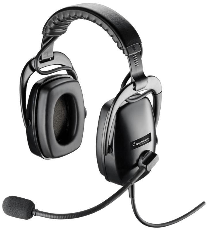 Poly 8K7C3AA | SHR 2072-01 Ruggedized Binaural Headset with TA6MLX QD