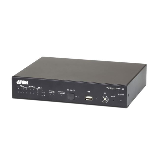 ATEN VK1100A-AT-U | VK1100A Gen 2 Control Box | 4 x Relay, 4 x Serial (2 x IR), 2 Licences