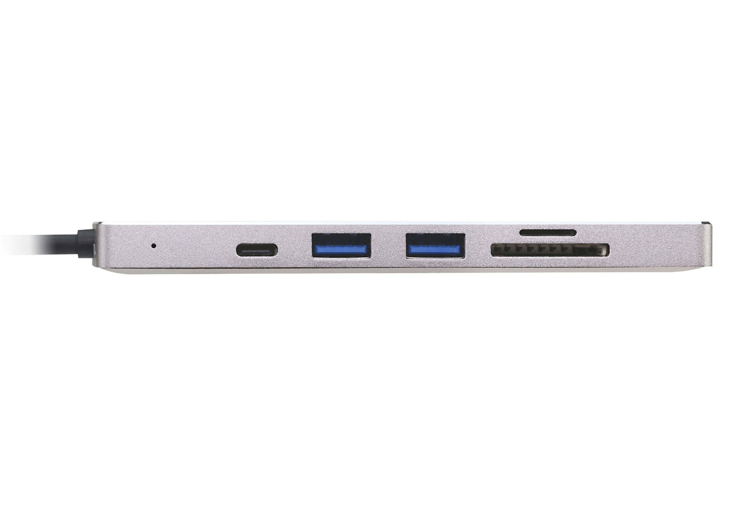 ATEN UH3239-AT | UH3239 USB-C Multiport Mini Dock, HDMI 4K, 2 x USB-A, SD/microSD, Power Delivery Pass-Through