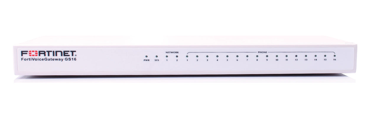 Fortinet FVG-GS16 | 16x FXS, 2x 10/100 Ethernet Ports Voice Gateway