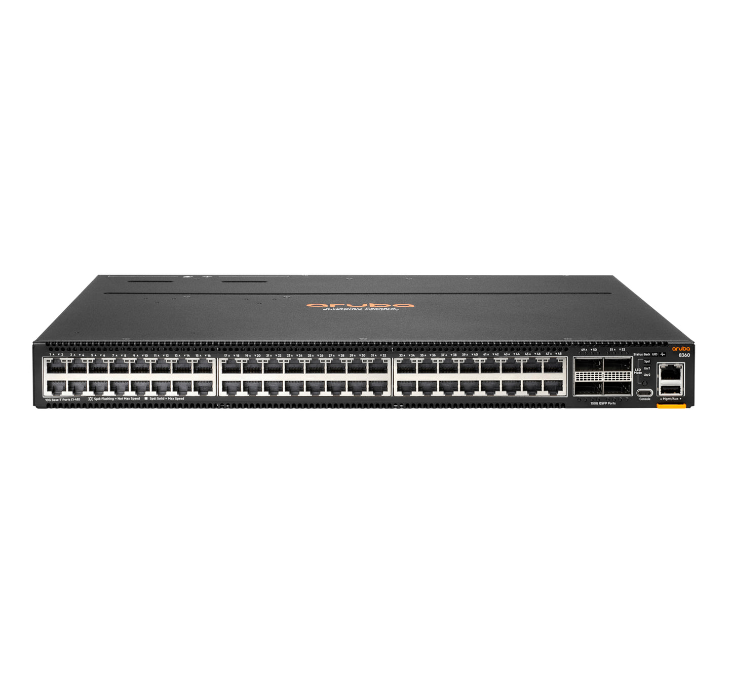 Aruba JL707A | 48x 10GBase-T, 4x 100Gb QSFP, 1U, CX 8360 Series, Managed L3