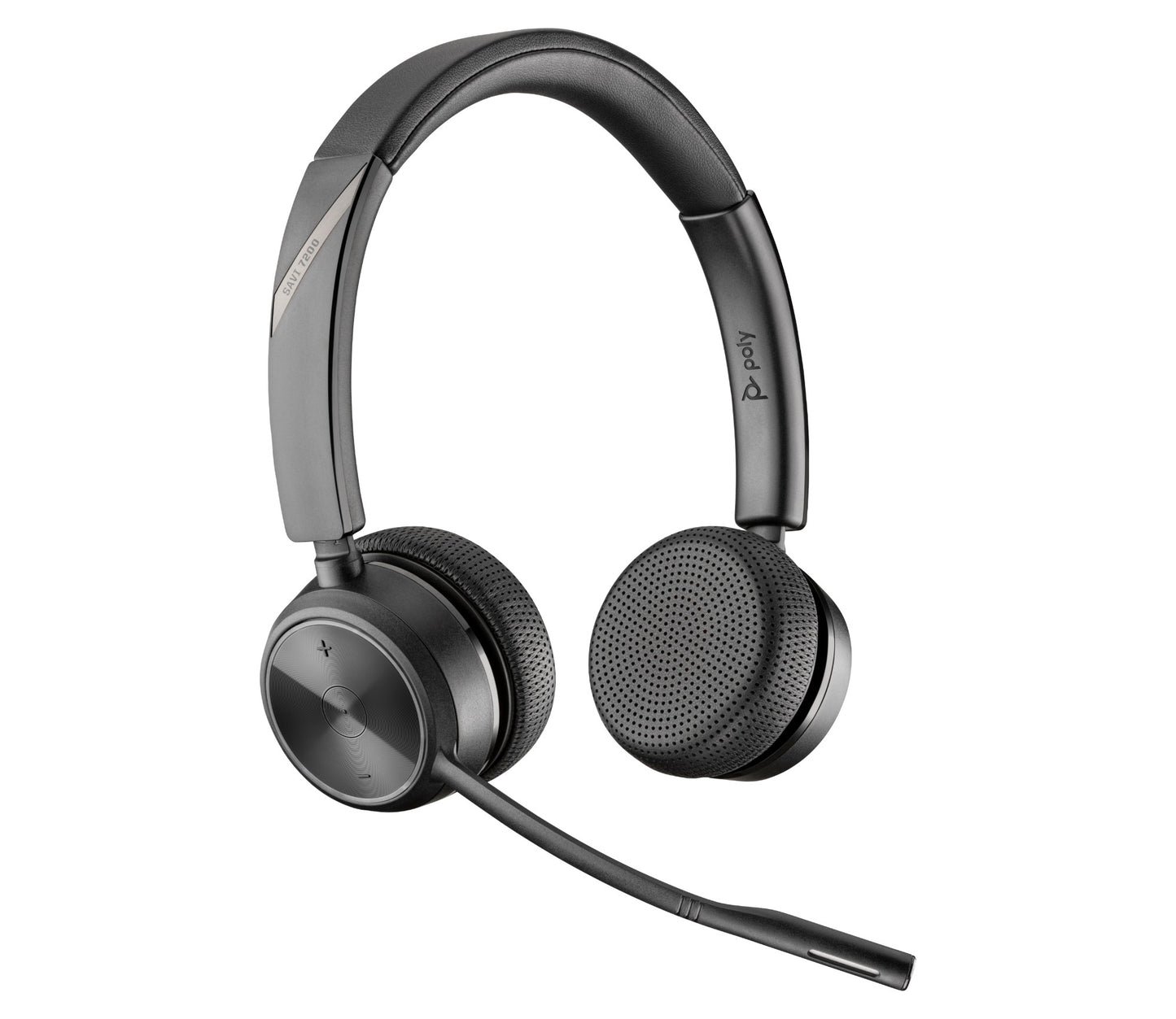 Poly 8D3G8AA | Savi 7220 Office Binaural DECT Wireless Headset, 120m Range