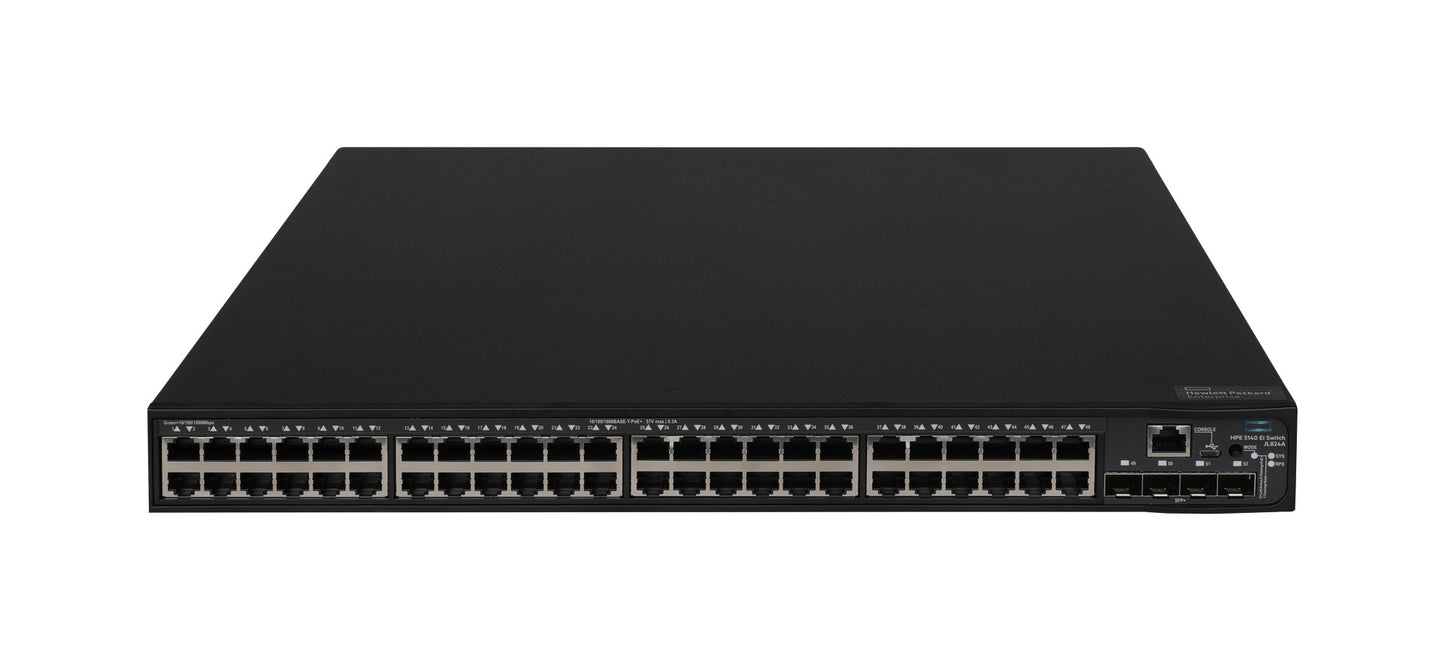 HPE JL824A | 48G PoE+ 4SFP+ EI Managed L3 Switch, 1U, High-Performance