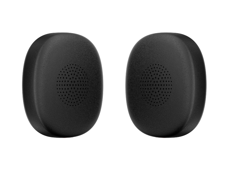 Poly D1VZ9AA | Mission 800 Series Spare Ear Cushions, Leatherette, 2-Pack