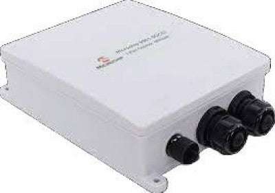 HPE R7T40A PD-9501-5GCO-AC midspan rear with 3 black ports and red logo