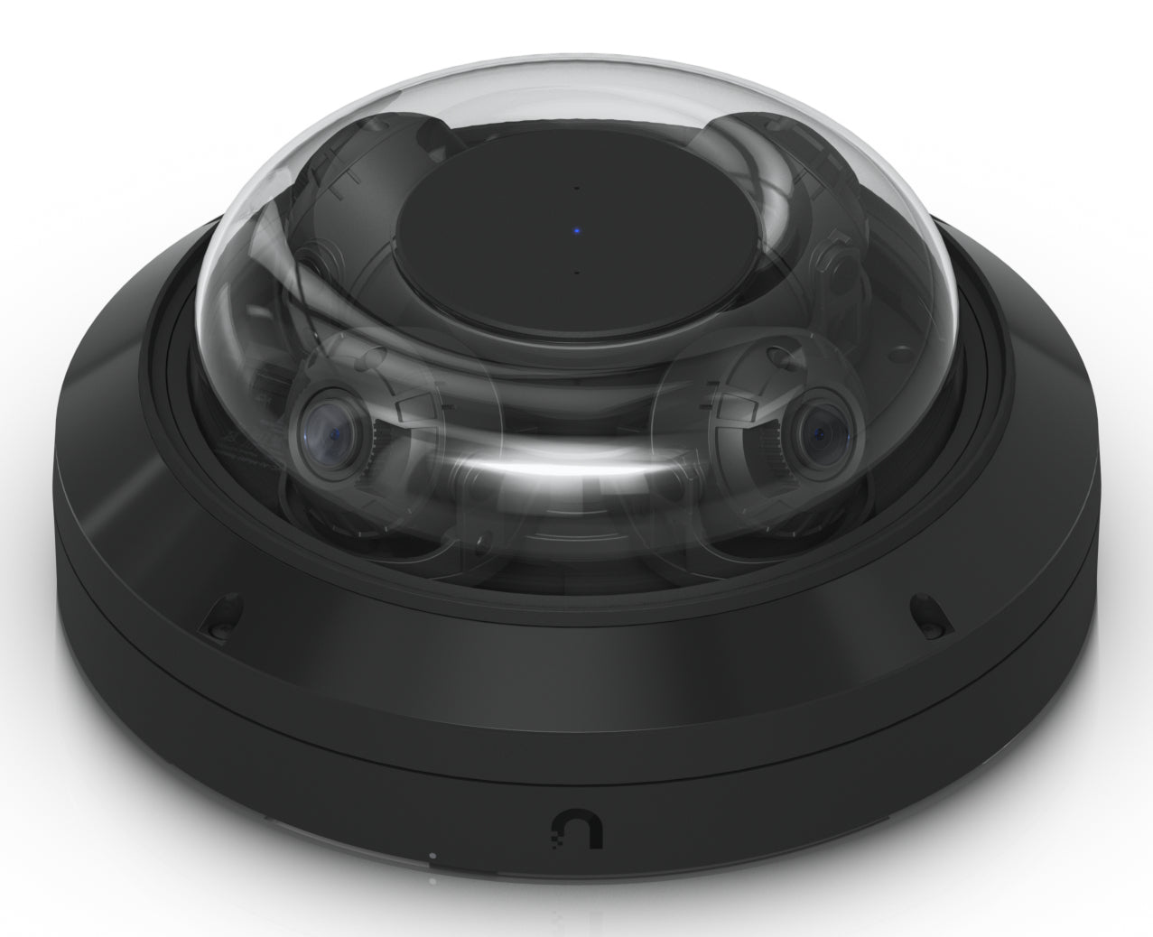 Ubiquiti UVC-AI-MS-4-B | UniFi AI Multi Sensor 4 Dome Camera, 32MP 4K, PoE++