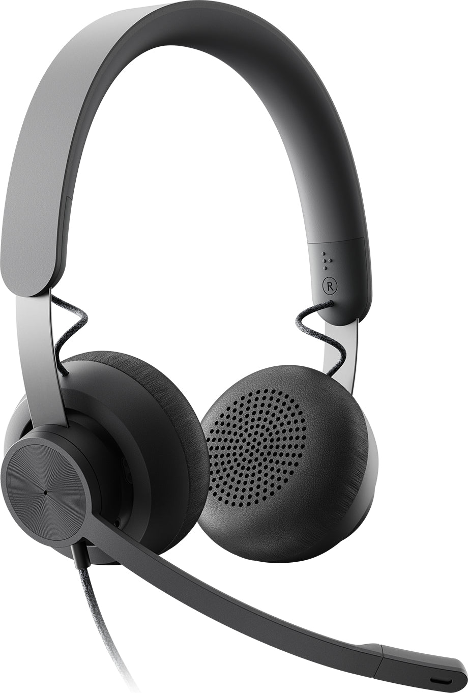 Logitech 981-001096 | Zone Wired UC Headset, USB-C, Noise-Cancelling Mic