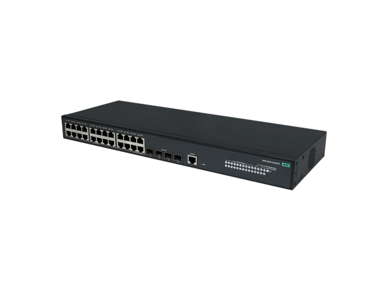 HPE S6X69A | CW 2050 28-Port Managed Switch, 4x Smart Rate 2.5G, 4x SFP, Fanless, 20x GbE