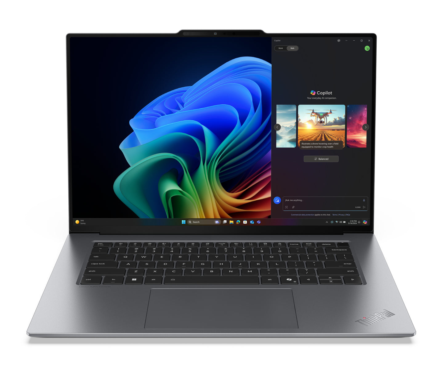 Lenovo 21Q6003TAU | ThinkPad X9-15 Gen 1, Intel Core Ultra 7, 32GB RAM, 512GB SSD, 15.3" 2.8K Display, Win 11 Pro