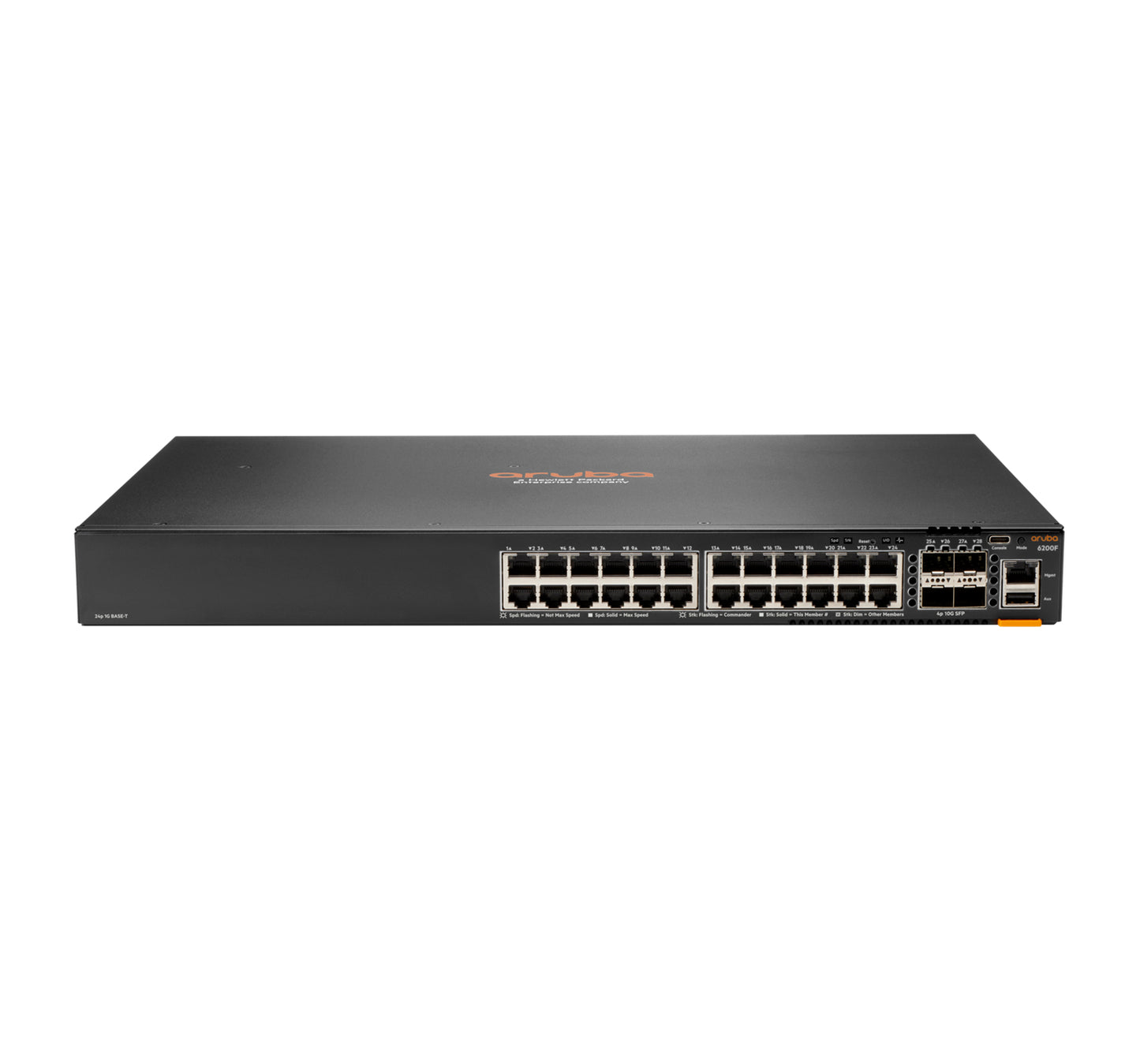Aruba JL724B#ABG | CX 6200F 24-Port Gigabit 4 SFP+ L3 Managed Switch