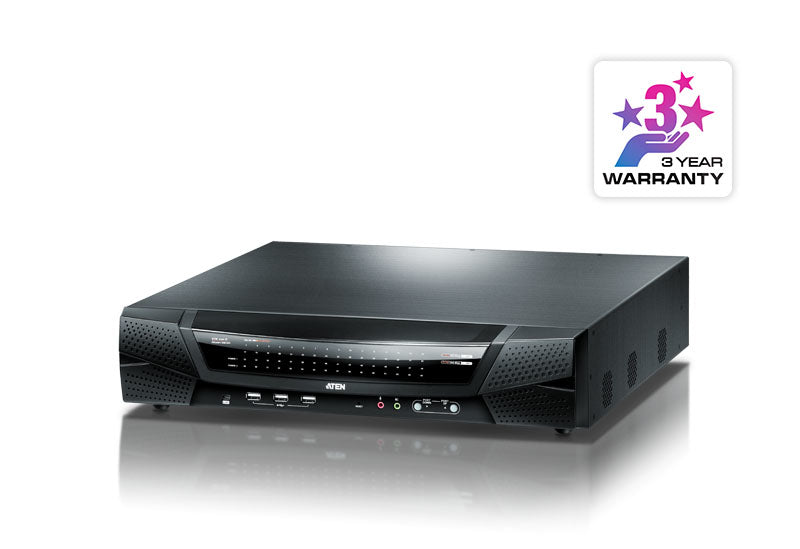 ATEN KN4164V-AX-U | KN4164V KVM over IP Switch 64 x Ports, 4 Remote Users, Virtual Media