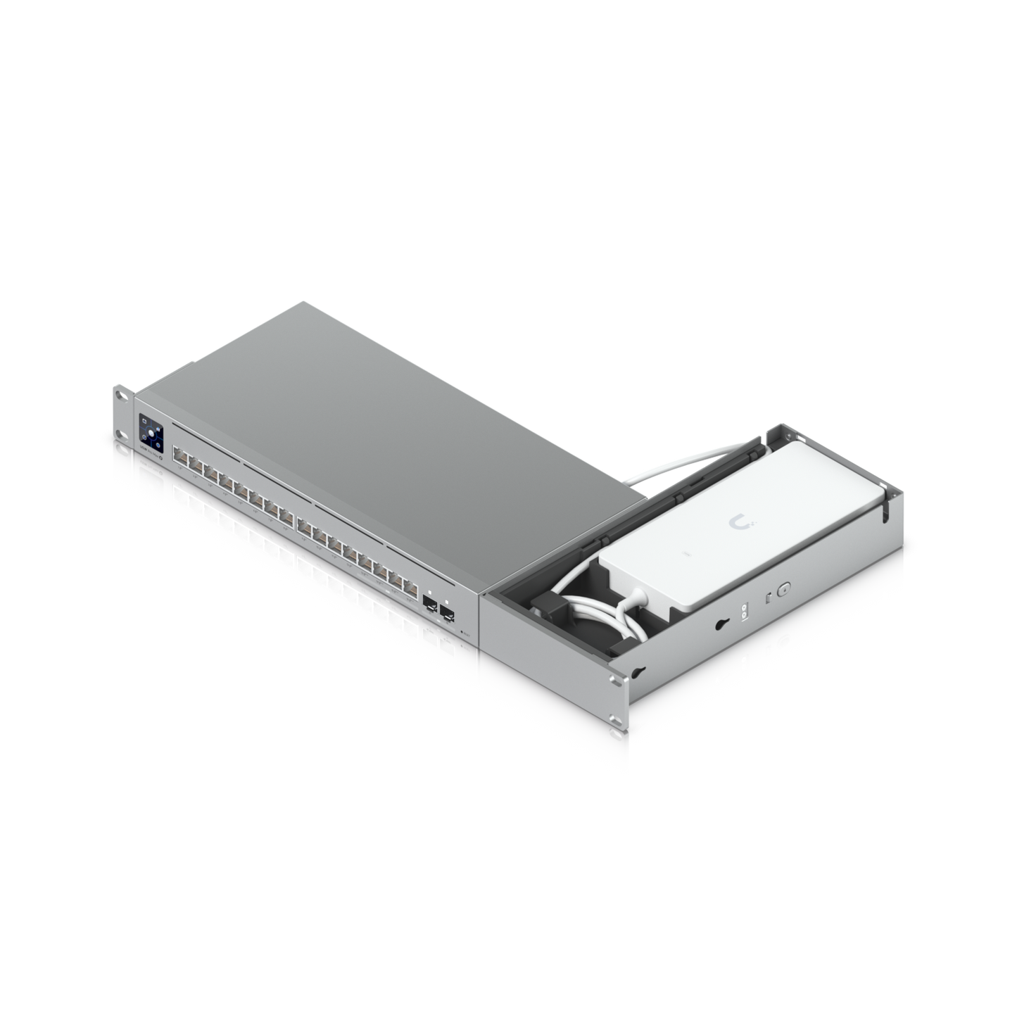 Ubiquiti UACC-PRO-M-16-RM | UniFi Pro Max 16 1U Rack Mount Accessory, 19-inch