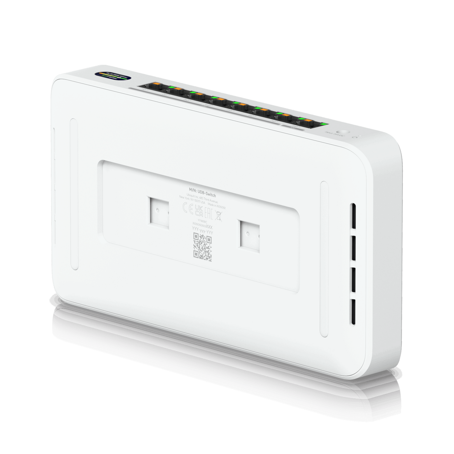 Ubiquiti UDB-SWITCH | UniFi UDB Compact PoE+ Switch, 7 x 2.5GbE, 1 x 10GbE