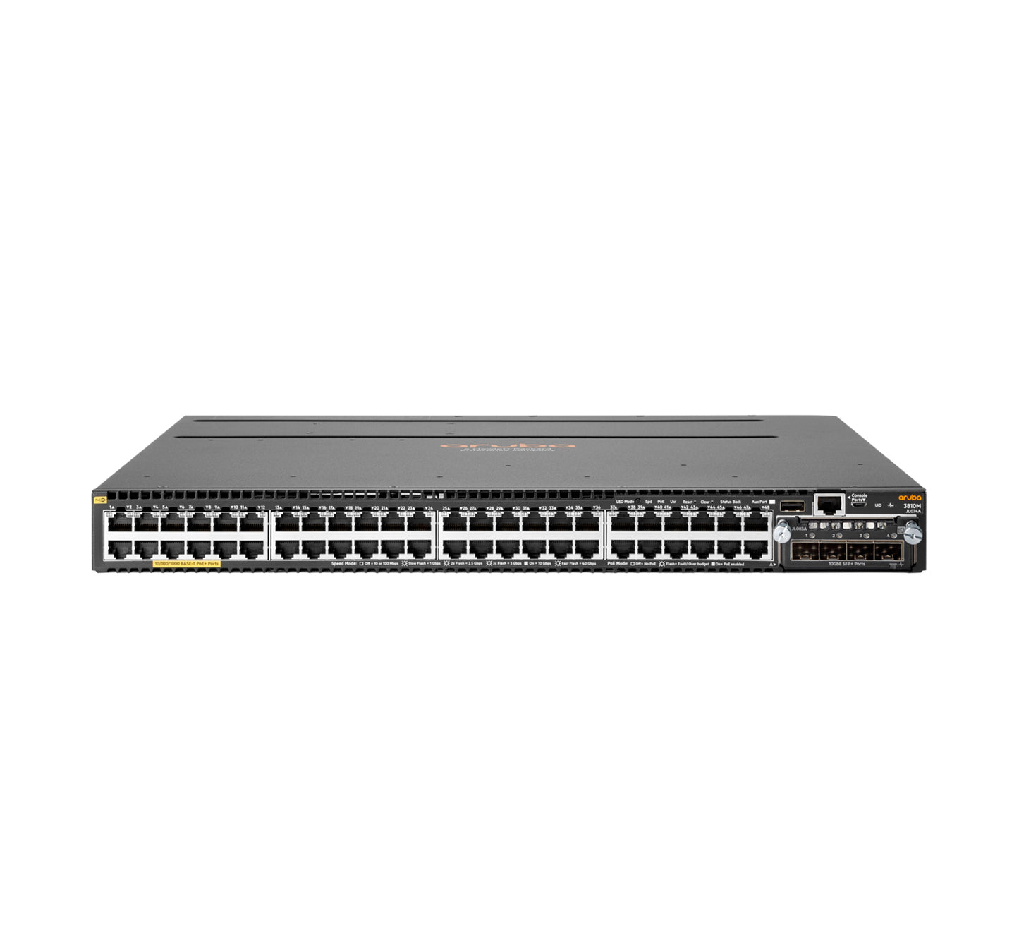 Aruba JL428A#ABG | 3810M 48G PoE+ 4SFP+ 680W Managed L3 Gigabit Switch