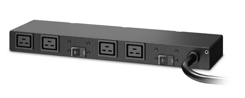 APC AP6031A | NetShelter Basic Rack PDU 0U/1U 208V 30A with 4 C19 Outlets for Efficient Rack Power Distribution