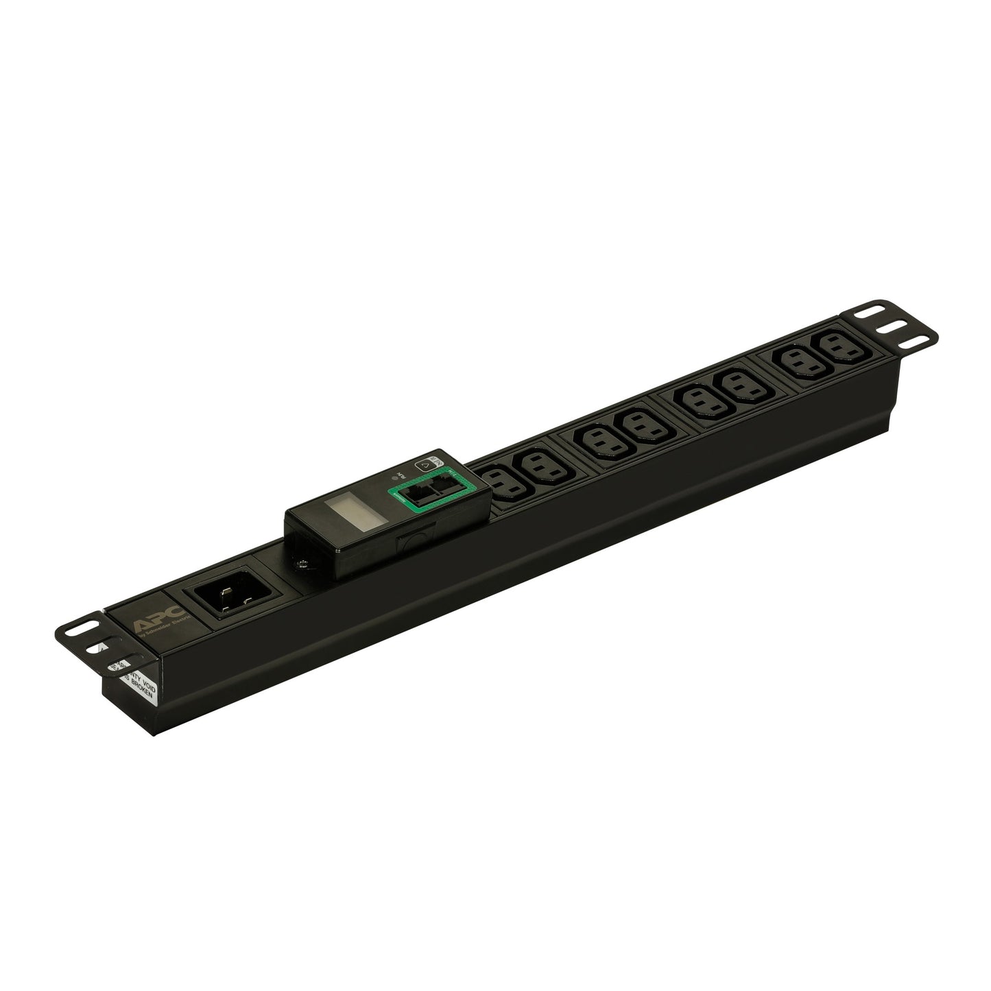 APC EPDU1016M | 1U Easy Metered Rack PDU, 3.7kW, 230V, 16A, 8 C13 Outlets, IEC60320 C20 Inlet, 1 Phase