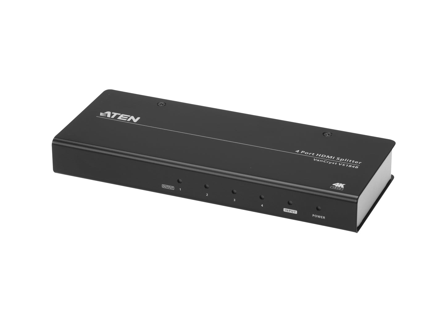 ATEN VS184B-AT-U | VS184B HDMI Splitter — 1 x In, 4 x Out, True 4K 60Hz (4:4:4), HDR, HDCP 2.2