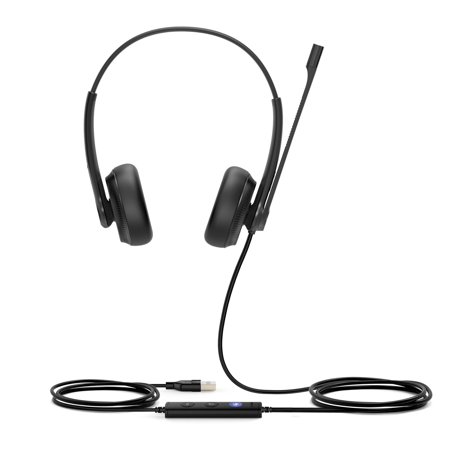 Yealink 1308043 | UH34 Dual Teams Headset, Wired, USB-A, Noise-Cancelling